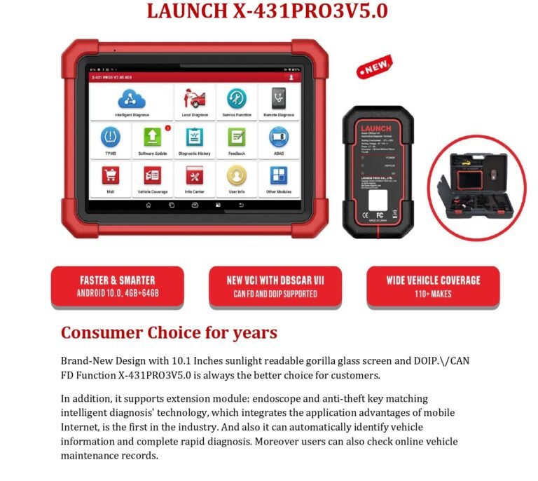 LAUNCH X-431 PRO3V5.0